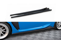 Maxton Design side skirts V1 pentru Toyota GR86 (după 2021), negru lucios