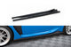 Maxton Design side skirts V1 pentru Toyota GR86 (după 2021), negru lucios