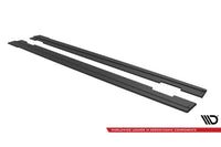Praguri laterale Maxton Design versiunea 2 pentru Hyundai i30 N hatchback (2017-), negru mat