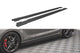 Praguri laterale Maxton Design versiunea 2 pentru Hyundai i30 N hatchback (2017-), negru mat