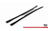 Maxton Design versiunea 2 insertii praguri pentru Infiniti Q50 S (2013-2016), lac negru