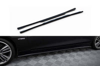 Maxton Design versiunea 2 insertii praguri pentru Infiniti Q50 S (2013-2016), lac negru