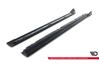 Praguri Maxton Design versiunea 2 pentru Skoda Superb (după 2024), negru lăcuit