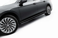 Praguri Maxton Design versiunea 2 pentru Skoda Superb (după 2024), negru lăcuit