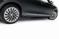 Praguri Maxton Design versiunea 2 pentru Skoda Superb (după 2024), negru lăcuit