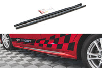 Maxton Design V2 side skirts for Toyota Corolla GR Sport hatchback (2019-), carbon look