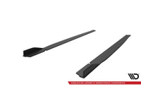 Maxton Design praguri laterale versiunea 2 pentru Toyota GR86 (dupa 2021), negru mat