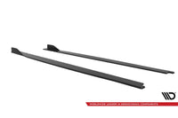 Maxton Design praguri laterale versiunea 2 pentru Toyota GR86 (dupa 2021), negru mat