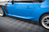 Maxton Design praguri laterale versiunea 2 pentru Toyota GR86 (dupa 2021), negru mat