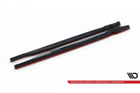 Maxton Design Side Skirts V2 for Toyota GR86 (2021 onwards), gloss black/red