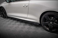 Praguri Maxton Design versiunea 2 pentru Volkswagen Scirocco R (2008-2014), lac negru