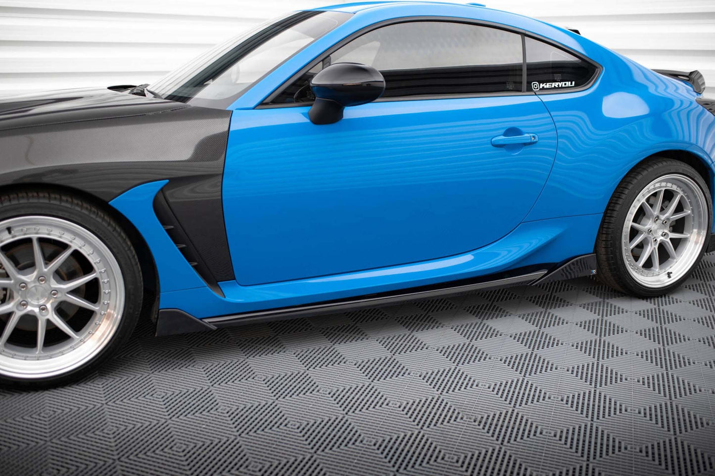 Maxton Design side skirts version 3 for Toyota GR86 (from 2021), gloss black