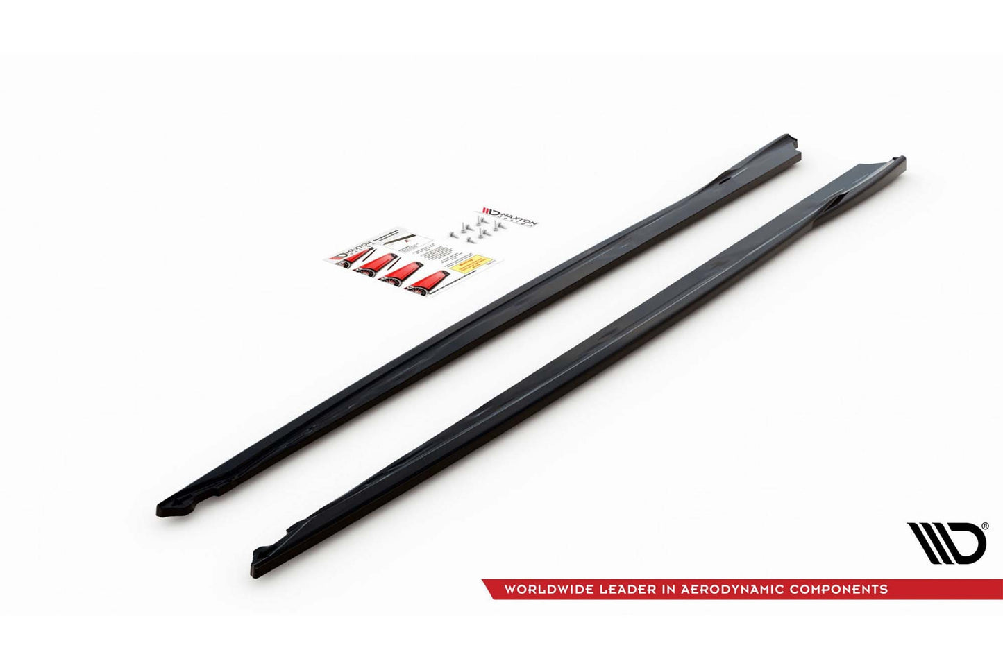Maxton Design Side Skirts V3 pentru Toyota Supra (2019-), negru lucios
