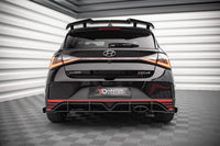 Maxton Design insertii pentru diffuser Hyundai i20 N (2020+), negru mat