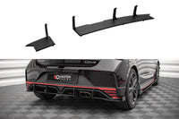 Maxton Design insertii pentru diffuser Hyundai i20 N (2020+), negru mat