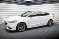 Praguri portiere Maxton Design pentru Ford Mondeo Sport (2019-2022), Fusion Sport (2019-2020), negru mat