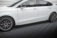 Praguri portiere Maxton Design pentru Ford Mondeo Sport (2019-2022), Fusion Sport (2019-2020), negru mat