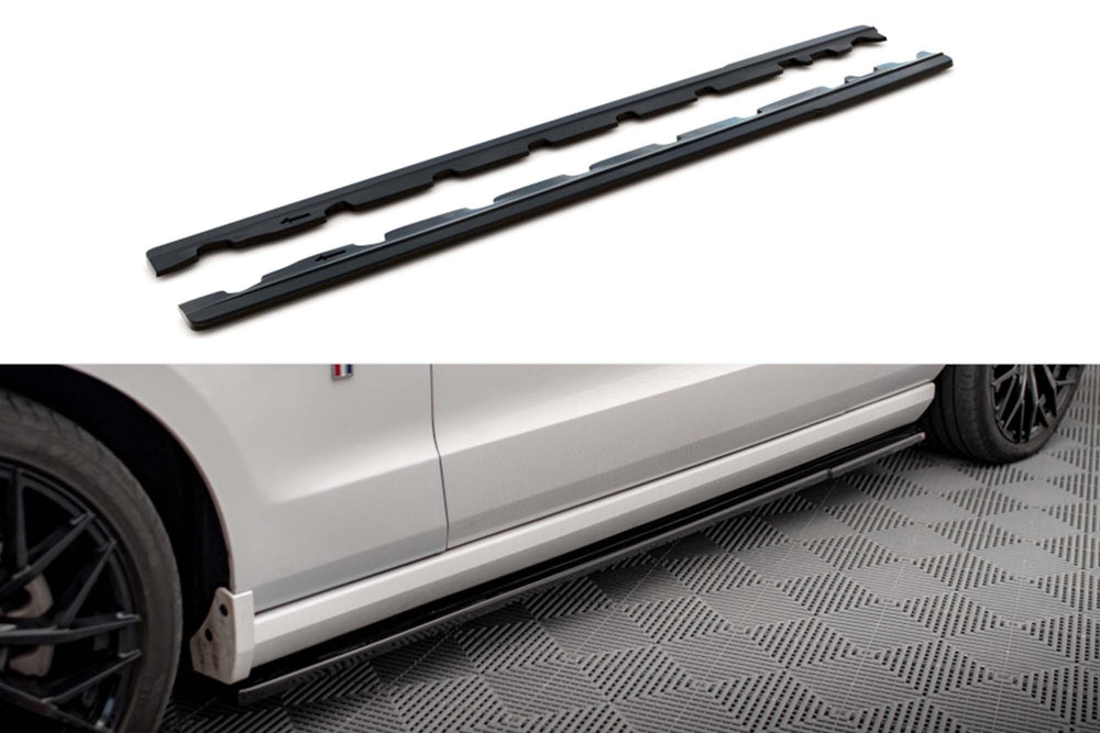 Praguri Maxton Design pentru Ford Mustang Mk5 (2009-2014), culoare carbon