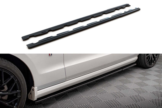 Praguri Maxton Design pentru Ford Mustang Mk5 (2009-2014), culoare carbon