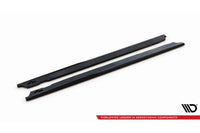 Maxton Design praguri usi pentru Ford Transit Connect (2017-2023), negru lucios
