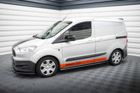 Maxton Design praguri usi pentru Ford Transit Courier (2014-2017), negru lucios