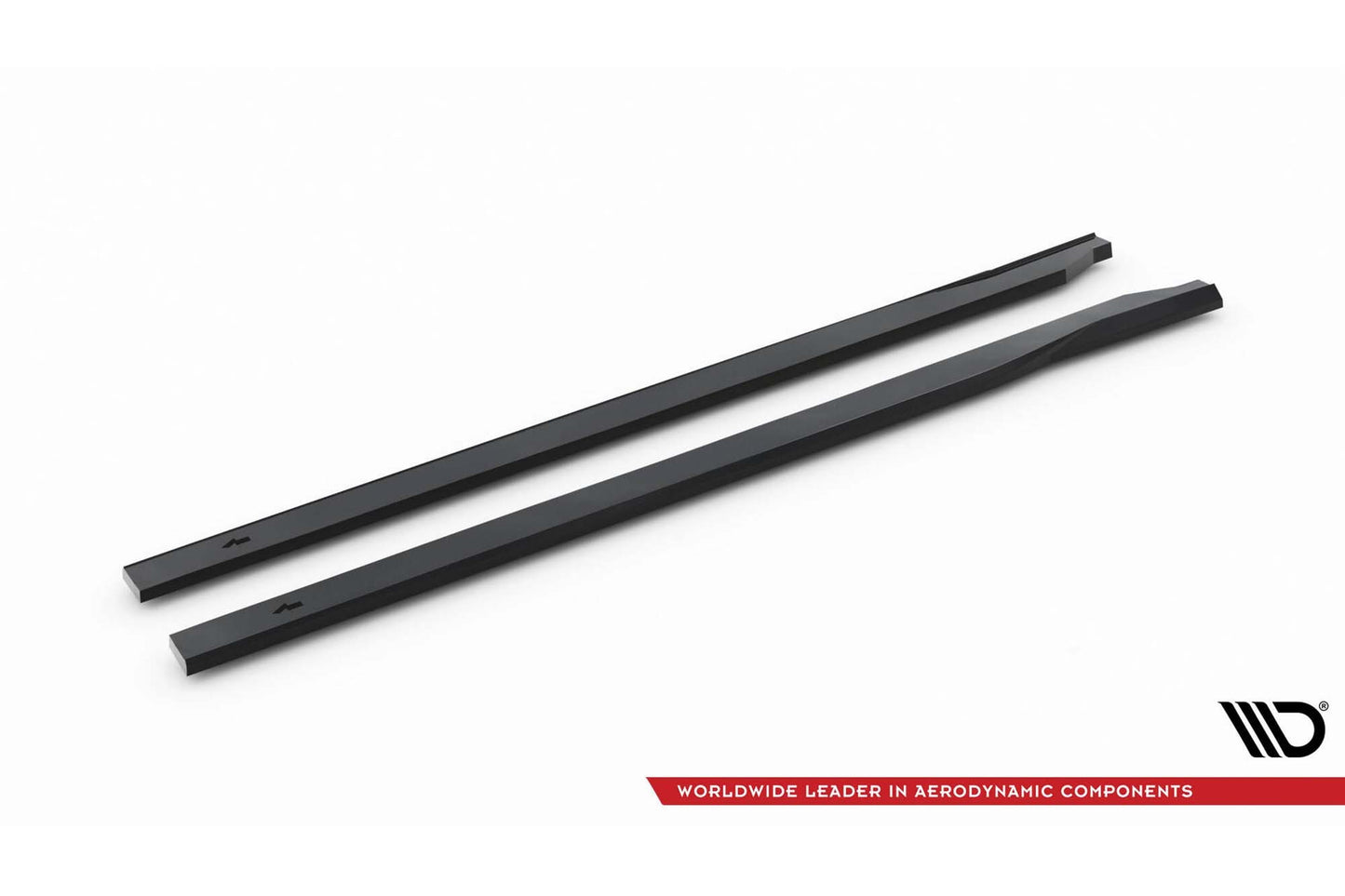 Praguri portiere Maxton Design pentru Hyundai Kona N-Line (2022-), negru lac