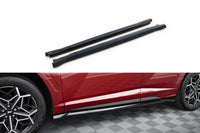 Praguri portiere Maxton Design pentru Hyundai Tucson N-Line (2020-), negru lac
