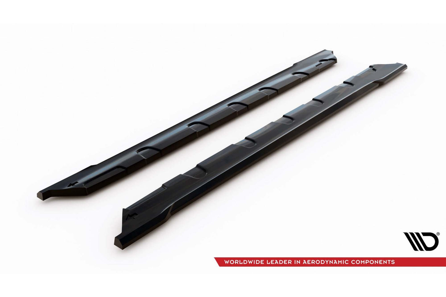 Praguri portiere Maxton Design pentru Hyundai Veloster N (2018-2022), negru lac