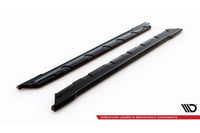 Praguri portiere Maxton Design pentru Hyundai Veloster N (2018-2022), negru lac