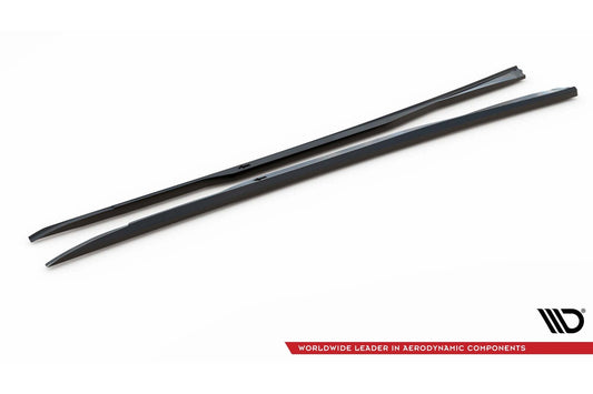 Maxton Design praguri usi pentru Infiniti Q50 S Mk1 (2013-2016), lac negru