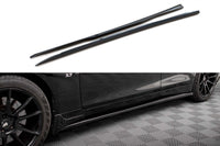 Maxton Design praguri usi pentru Infiniti Q50 S Mk1 (2013-2016), lac negru