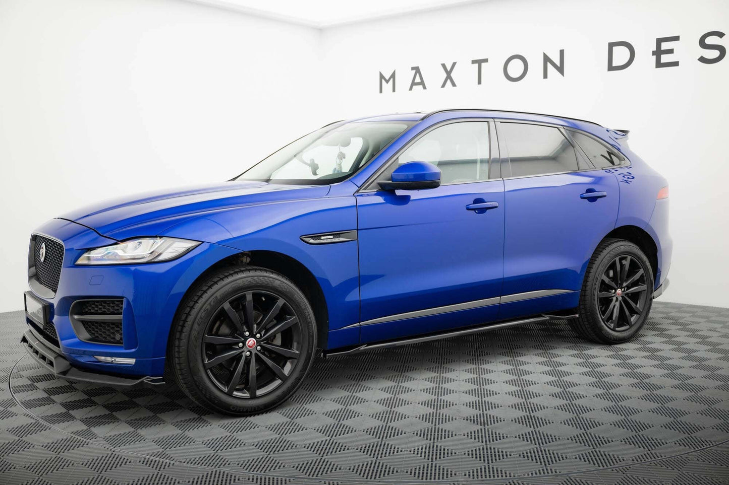 Maxton Design praguri usi pentru Jaguar F-Pace R-Sport (2016-2020), lac negru