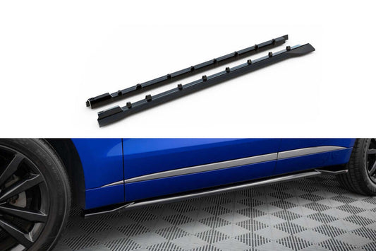 Maxton Design praguri usi pentru Jaguar F-Pace R-Sport (2016-2020), lac negru