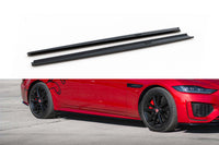 Praguri usi Maxton Design pentru Jaguar XE R-Dynamic X760 (dupa 2019), negru lacuit