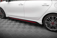 Praguri Maxton Design pentru portiere Kia Ceed GT (2018-2022), negru lac