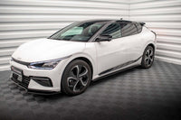 Maxton Design praguri pentru Kia EV6 GT-Line MK1 (2021+), negru lucios