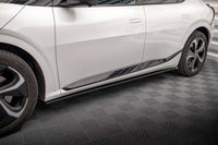 Maxton Design praguri pentru Kia EV6 GT-Line MK1 (2021+), negru lucios