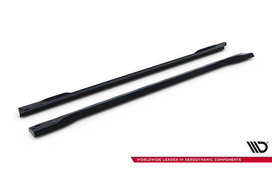 Maxton Design praguri pentru Kia EV6 (2021+), negru lac