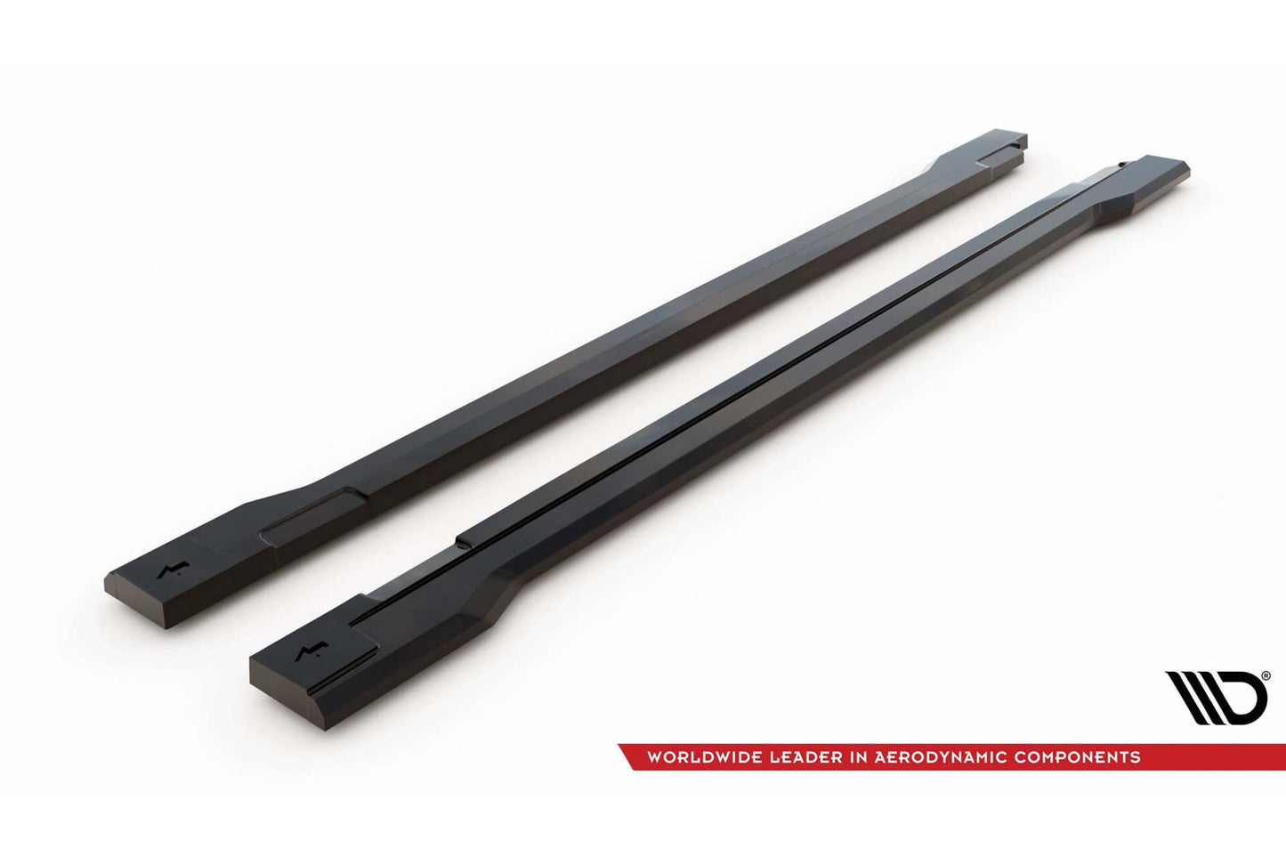 Maxton Design praguri pentru Kia EV9 GT-Line (2023+), negru lucios