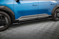 Maxton Design praguri pentru Kia EV9 GT-Line (2023+), negru lucios