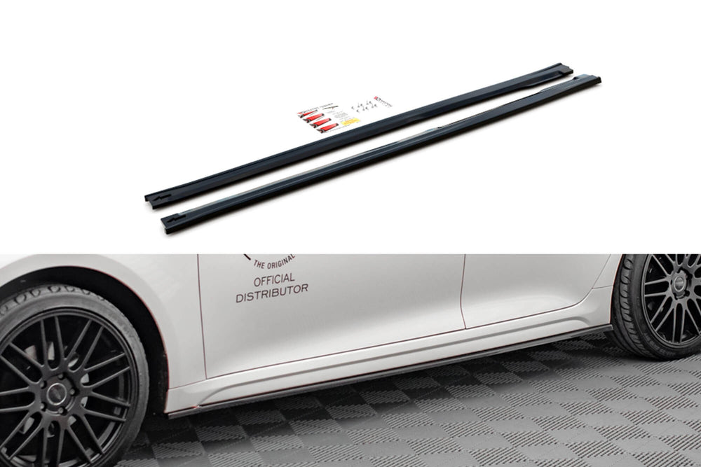 Maxton Design side skirts for Kia Optima (2015-2018), gloss black