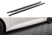 Maxton Design side skirts for Kia Optima Mk4 (2018-2020), carbon look