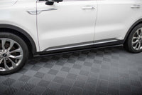 Maxton Design side skirts for Kia Sorento (2020-2023), black gloss