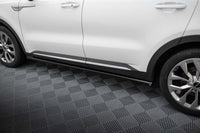 Maxton Design side skirts for Kia Sorento (2020-2023), black gloss