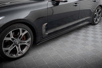 Maxton Design side skirts for Kia Stinger GT-Line (2017-2023), matt black