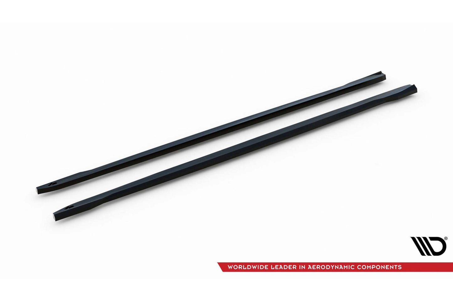 Maxton Design side skirts for Skoda Fabia Monte Carlo (from 2021), gloss black