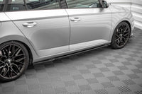 Maxton Design side skirts for Skoda Fabia (from 2014), gloss black