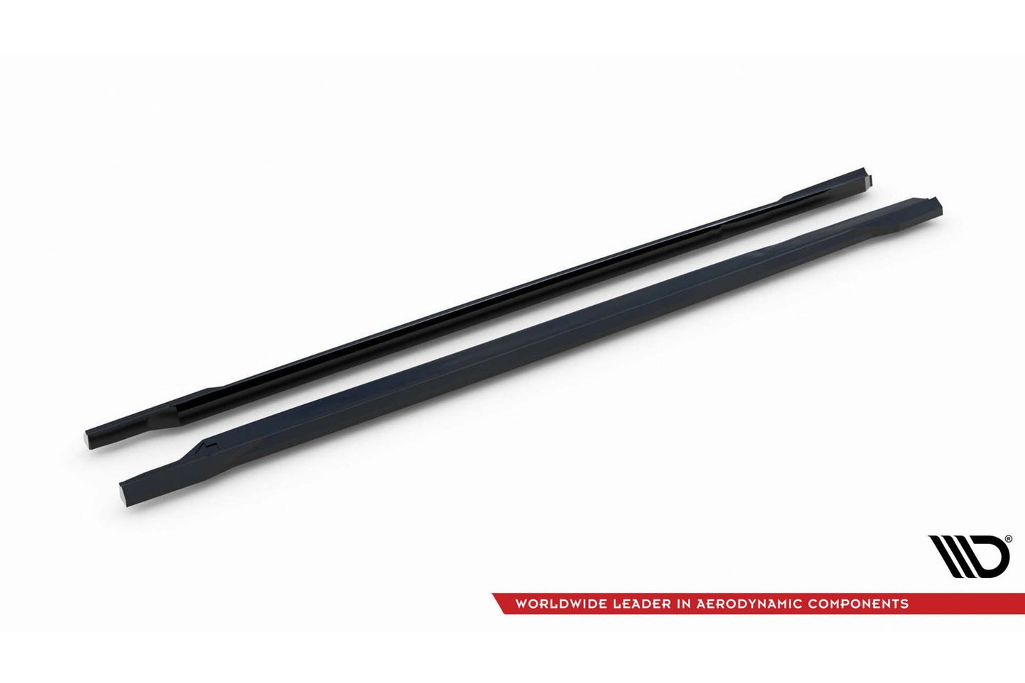Maxton Design side skirts for Skoda Fabia (from 2021), gloss black