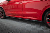 Maxton Design side skirts for Skoda Fabia (from 2021), gloss black