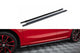 Maxton Design side skirts for Skoda Fabia (from 2021), gloss black